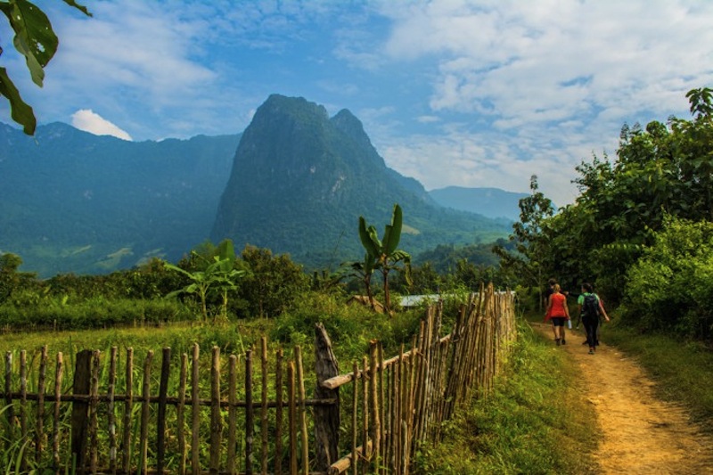 2days Trek  in Luangphrabang , Laos